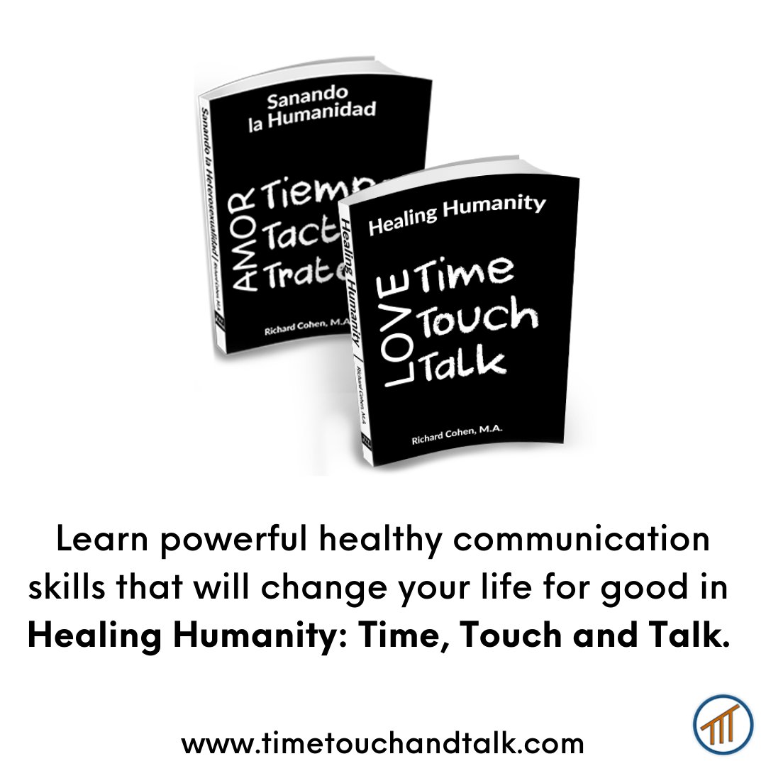 Learn powerful skills that will change your life for good in Healing Humanity: Time, Touch, and Talk. Learn more at 👉timetouchandtalk.com

#TTT #healthyrelation #touchyourheart  #healthycommunication #timetouchandtalk #relationshipadvice #communication #personalrelationship