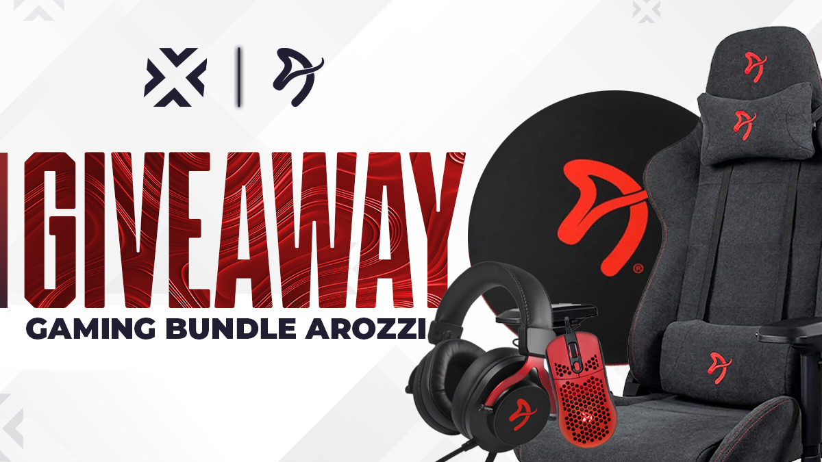 🎁 #GiveawayAlert 🎁

Tente de gagner un pack gamer <a href="/ArozziChairs/">Arozzi</a> d'une valeur de 500€ 💥
Pour enfin avoir du matos de pro ! 

Pour participer:
✅ Follow <a href="/ArozziChairs/">Arozzi</a> et <a href="/MaxEsportGG/">MAXESPORT</a> 
🔄 RT

GL !🍀

TAS: 03/05