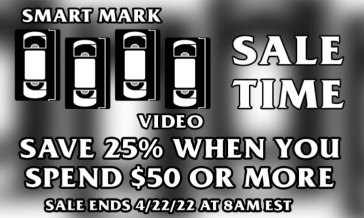 #SMVSale continues

Save 25% on orders* at SmartMarkVideo.com 

Sale ends Friday at 8am ET