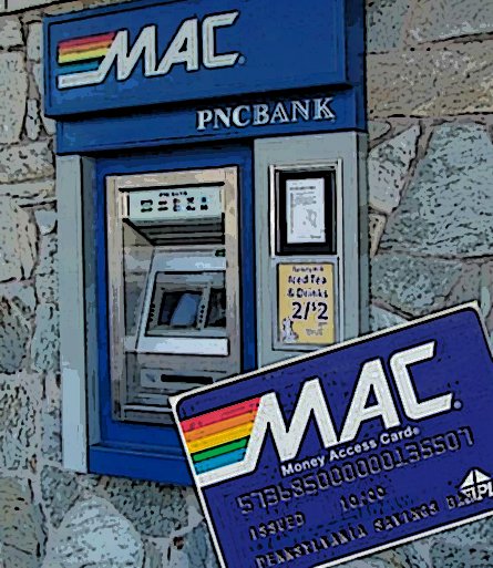 wqed's tweet photo. Do YOU refer to every ATM as a "MAC MACHINE?" 🖤💛💰 https://t.co/BuolozciQY