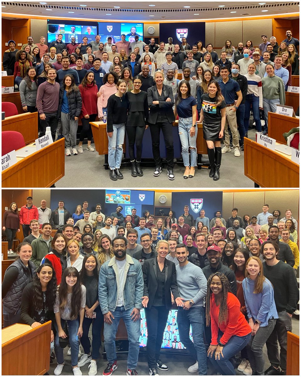 Year 1️⃣9️⃣ (!) of teaching MBA students at @HarvardHBS is in the books. I wrapped my course with these 180 awe-inspiring humans yesterday. 🙏 THANK YOU, BEMS students, for all the wisdom, enthusiasm and fun you brought to our case discussions. You were magnificent. 🙌