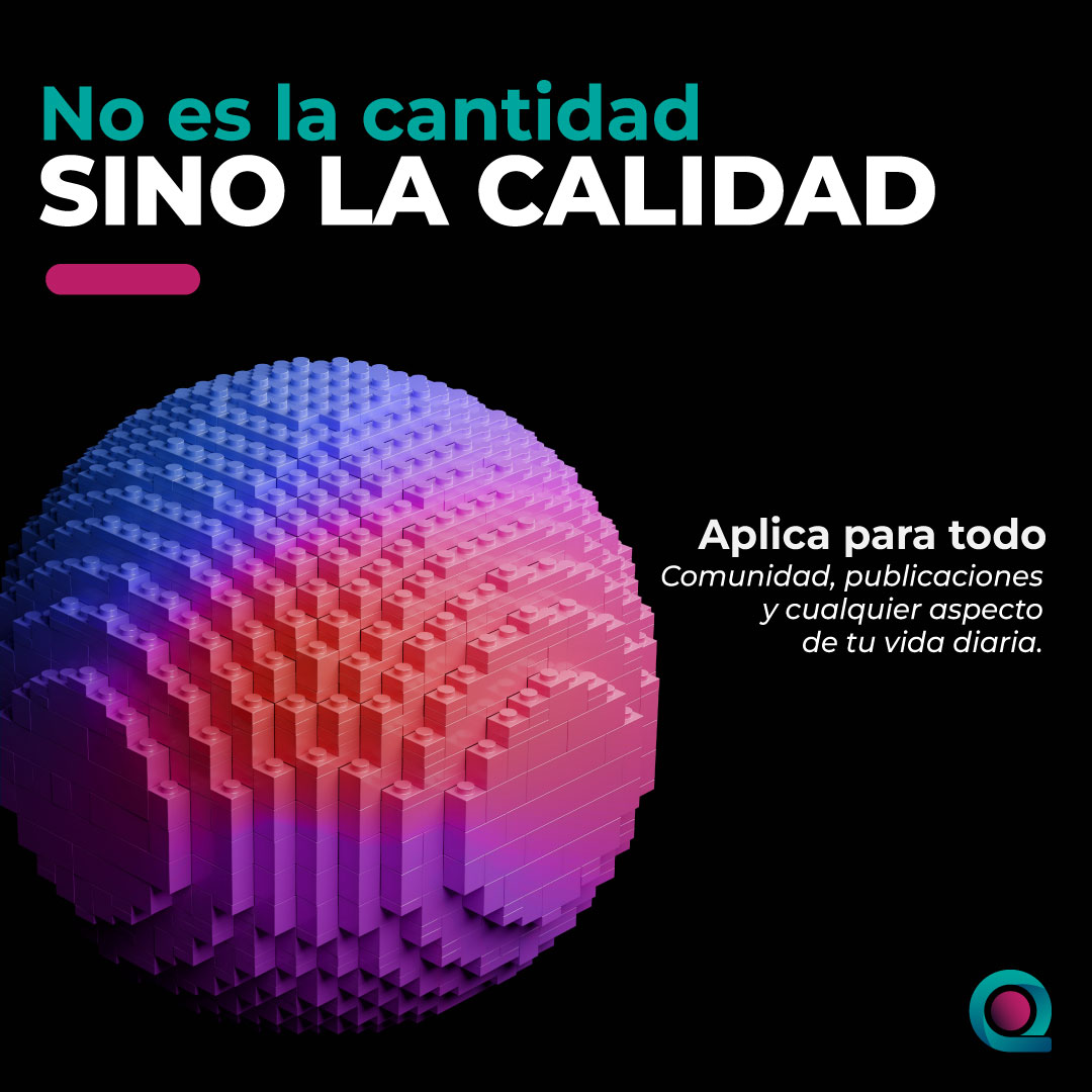 Esta es una premisa en nuestro equipo.

¡Y nos ha funcionado muy bien!