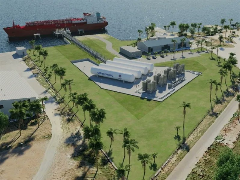 mundomaritimo's tweet photo. #CaribbeanLNG adjudica contrato para instalar terminal de recepciรณn y regasificaciรณn #MiniLNG en #Antigua @INOXCVA #MundoMaritimo https://t.co/tSEOhXuNpe https://t.co/M3jYIW7Opc
