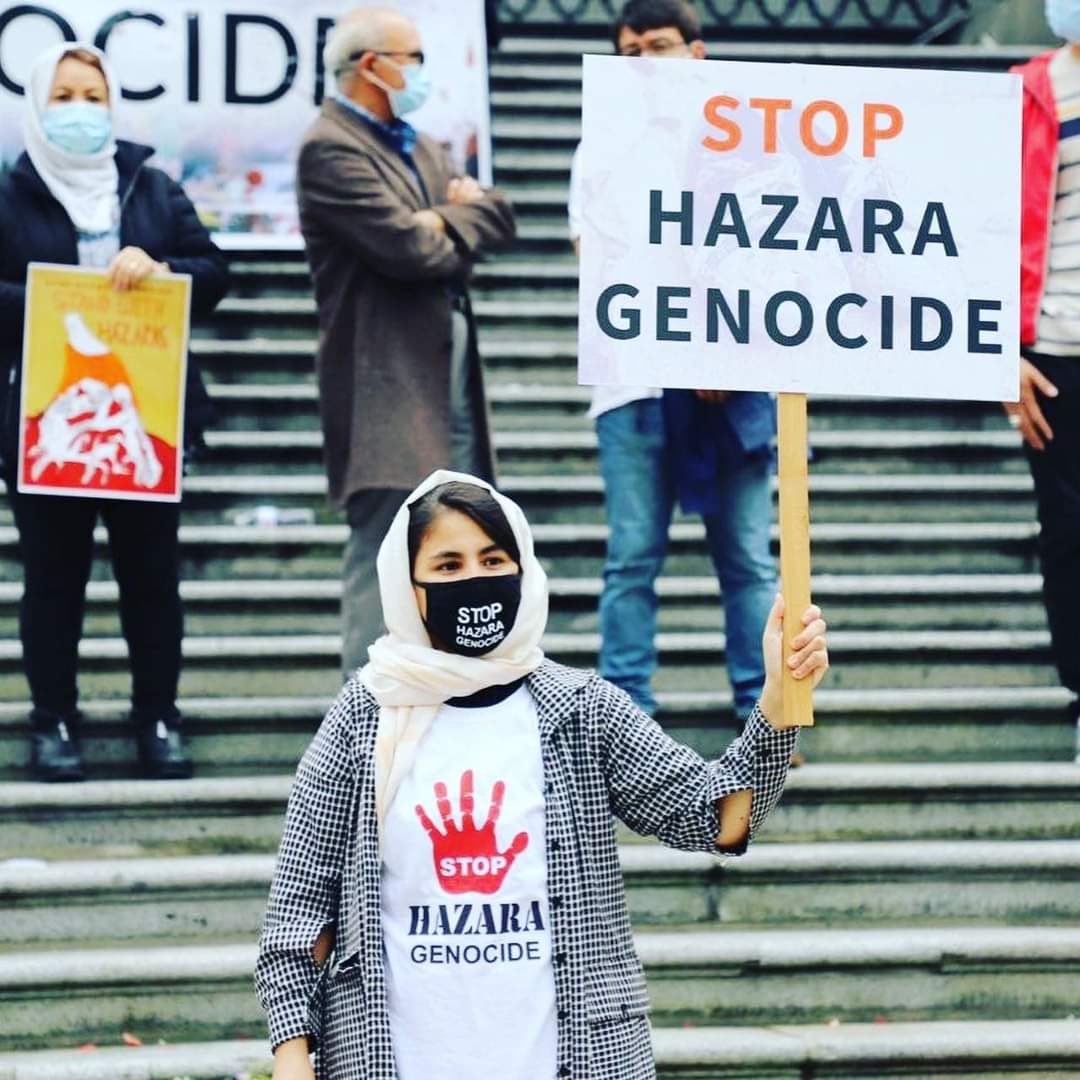 #BREAKING: At least 35 #Hazara were killed and dozens of others injured in today's targeted terrorist attack on Seah Dukan Masque, the oldest and biggest masque of Hazara and shia in Mazari-i Sharif.
#StopHazaraGenocide