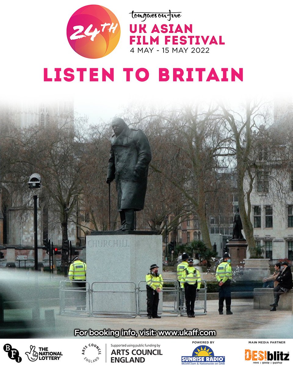 ukasianfilmfest's tweet photo. Tickets for LISTEN TO BRITAIN are now on sale!
Tuesday 10th May 6:15pm - @RichMixLondon 
Book now 🎟️ https://t.co/xzpJ68ED9O

An exploration of modern day Britain, fractured by race, class and gender. https://t.co/RRd4yp4Z5d