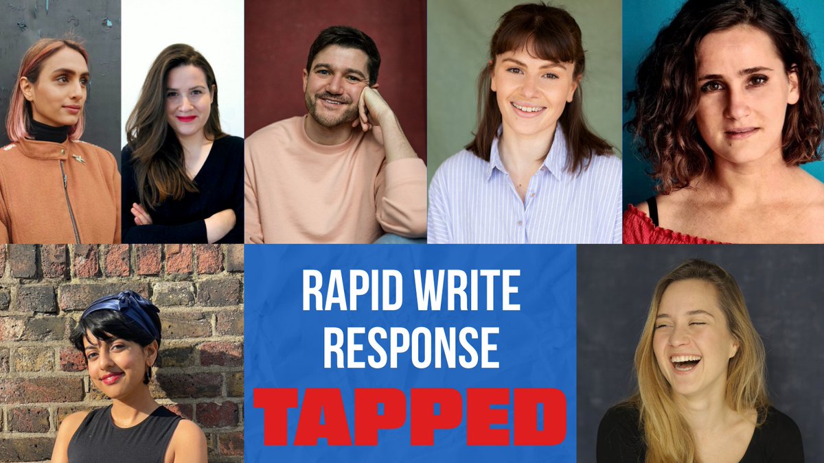 theatre503's tweet photo. 🚨INTRODUCING 🚨
Our fabulous writers who have created 6 incredible pieces of theatre in response to #503Tapped 🪣
⭐⭐⭐ Get your tickets quick! ⭐⭐⭐
24-25 April
🔗🎫 https://t.co/EE2aX76Y9V or link in bio! https://t.co/5Vffy9pDIY