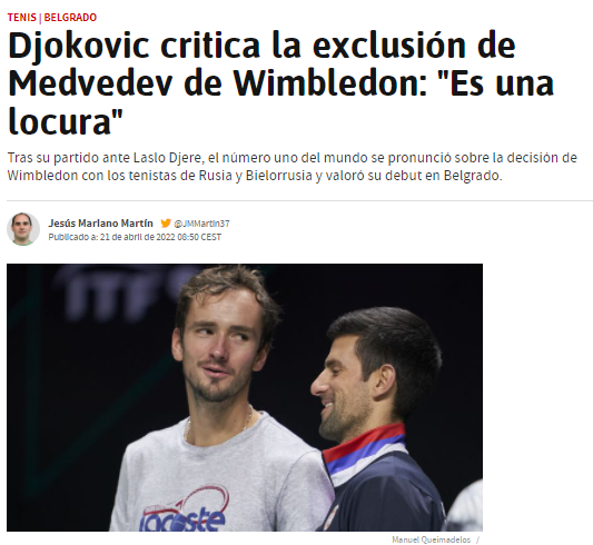 Una vez más dando ejemplo.