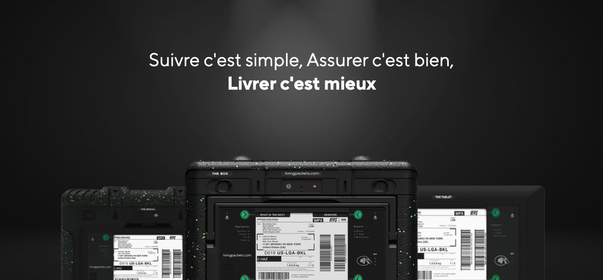 LivingPackets France (@livingpacketsfr) on Twitter photo Suivre c'est simple, Assurer c'est bien, Livrer c'est mieux
C'est toute la proposition de valeur que <a href="/LivingPacketsFR/">LivingPackets France</a> propose à tous les professionnels de tous les secteurs avec des livraisons à haute valeur ajoutée ou sensibles.
fr.livingpackets.com/services-profe… Suivre c'est simple, Assurer c'est bien, Livrer c'est mieux
C'est toute la proposition de valeur que <a href="/LivingPacketsFR/">LivingPackets France</a> propose à tous les professionnels de tous les secteurs avec des livraisons à haute valeur ajoutée ou sensibles.
fr.livingpackets.com/services-profe…