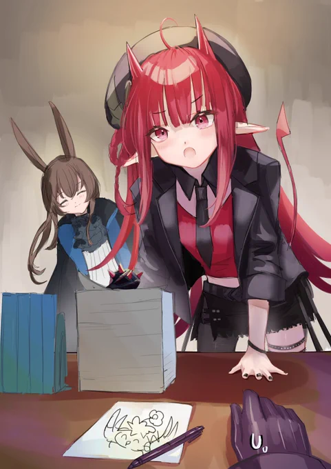 「ちょっとドクター!もうすぐ公式生放送なのに仕事終わってないって本当?!」 