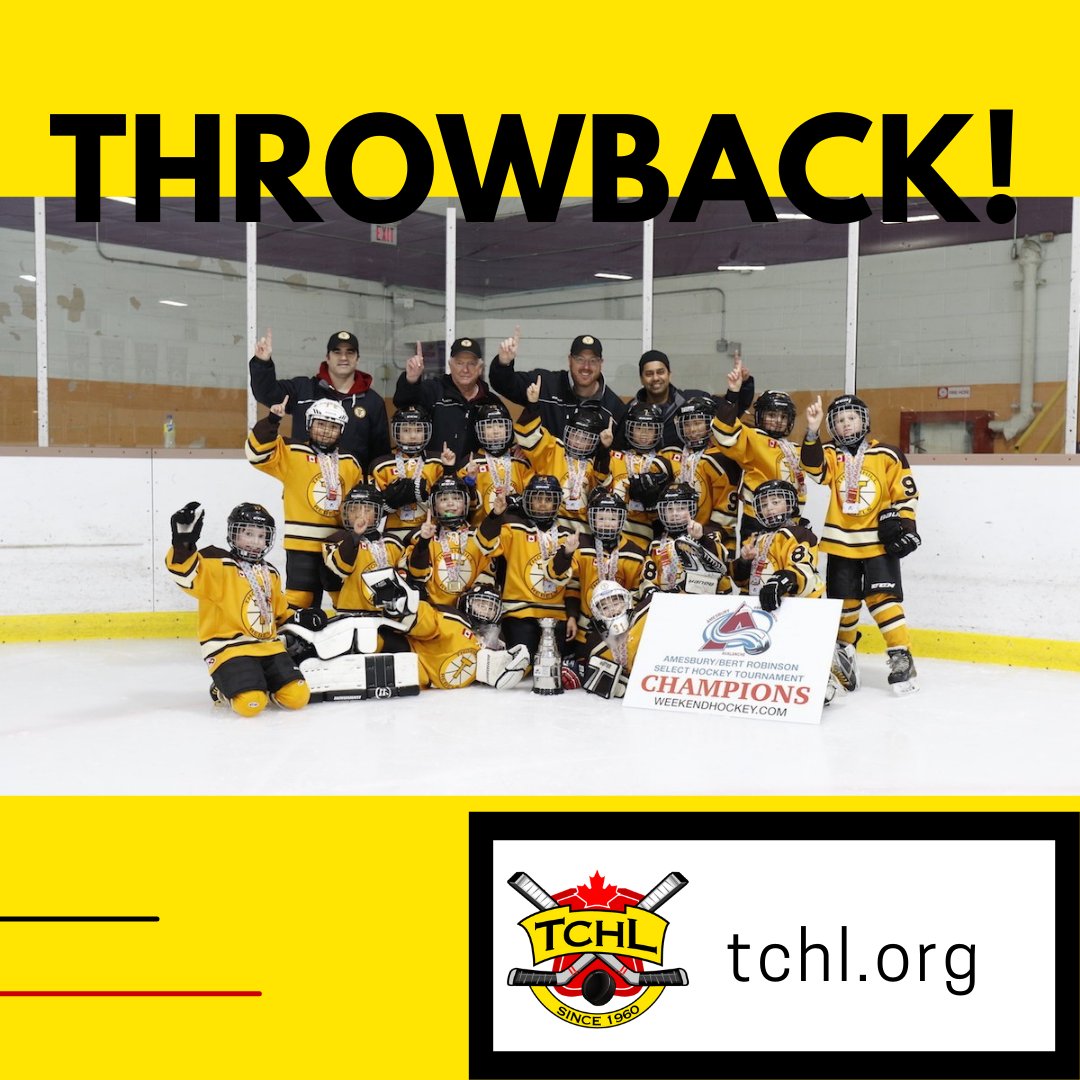 thornhillhockey's tweet photo. We love our champs! 🤩
Have you registered for hockey? 🔗 https://t.co/H9wfDQRX9j
#tchl #throwbackthursday #throwback #throwbackthursdays https://t.co/d3t6bzTyce