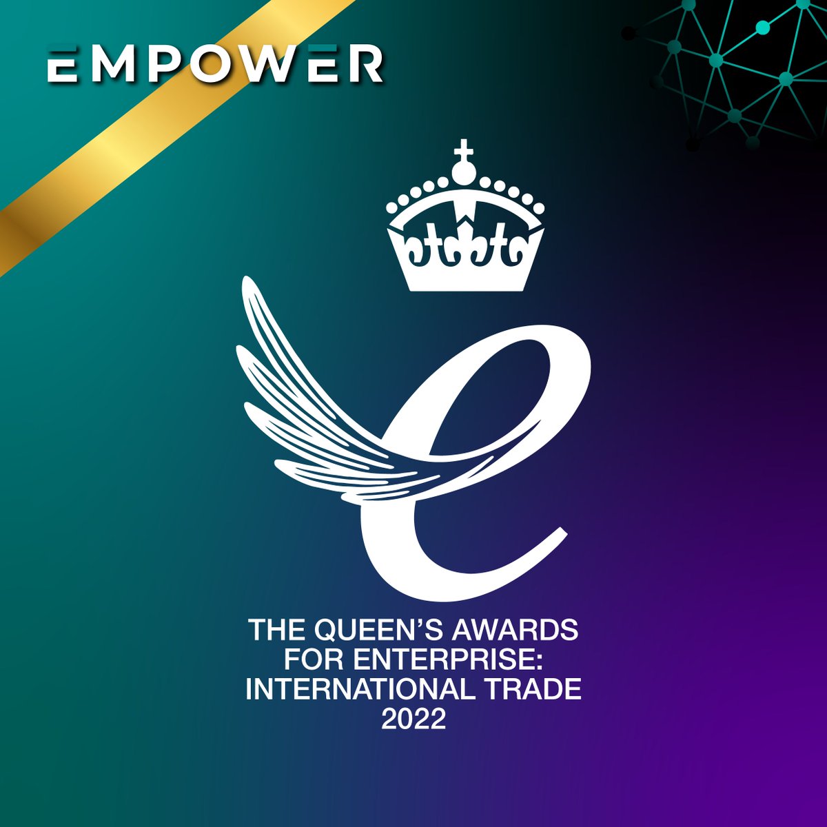 It is the highest honour to receive @TheQueensAwards  for Enterprise in the UK.

And Empower have done just that, with a #queensawards for International Trade 🌍🥂