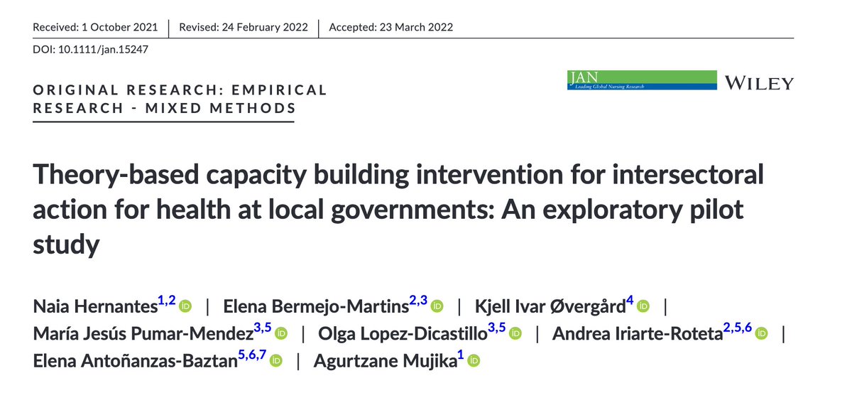 NaiaHernantes's tweet photo. Prof. Dean Whitehead encouraged us to advance in the policy process of health promotion research acting as key agents, and here it is the result: 
https://t.co/WkWDaRDkZj https://t.co/HnSKDFjbl1