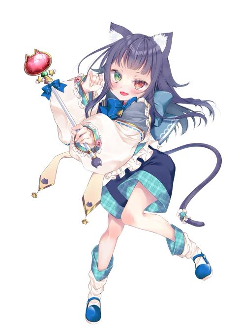 【お仕事報告】
Vtuber山田にゃあ様のキービジュアルイラストを担当させていただきました!!
よろしくお願いいたします😊✨ https://t.co/PEvDBJNbPy 