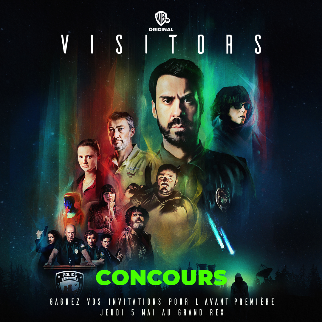 Visitors_wrnrtv's tweet photo. [CONCOURS] Vous voulez découvrir Visitors en avant-première au @LeGrandRex en présence de @simonastierHC et du cast ? 👽 

- suivez notre compte Twitter
- dites-nous en RT pourquoi vous avez envie de venir. 

avant dimanche 23:59

#VisitorsWarnerTV @WarnerTVFR https://t.co/EJXjXLc5k3