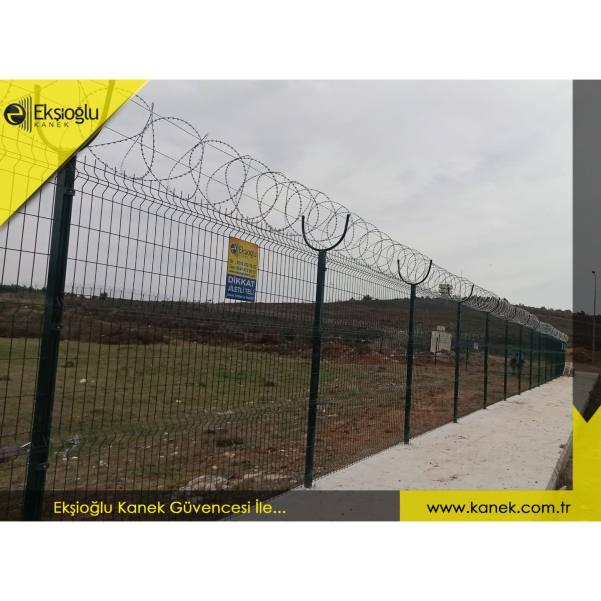 🌐"Panel Çit üzeri Helezon Jiletli Tel" uygulamamız. 🛠
☎️0216 702 10 22
📲0541 671 00 53
📧bilgi@kanek.com.tr
#tel #çit #korkuluk #ferforje #demir #çelik #serbia #panelçit #gabion #jiletlitel #belgium #çimçit #bariyer #sporsahası #grassfence #kuwait #kuwaitcity #garden #germany