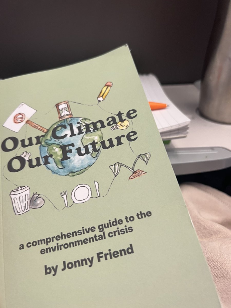 On the way to London for the launch of the Sustainability and Climate Change Strategy and reading @JonnyFriend1 book - such a good read #ClimateInEducation #GreenSBL @UKSchoolsSusty @GECCollect
