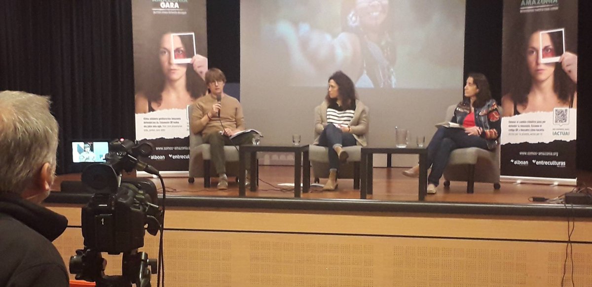 Guillermo Otano de Alboan, " la deforestación causada por los agronegocios (aceite de palma, soja, ganadería, café,  y cacao) y los impactos de las industrias extractivas (madera, minería, petróleo) son las  principales amenazas para la Amazonía y sus habitantes" #SomosAmazonia