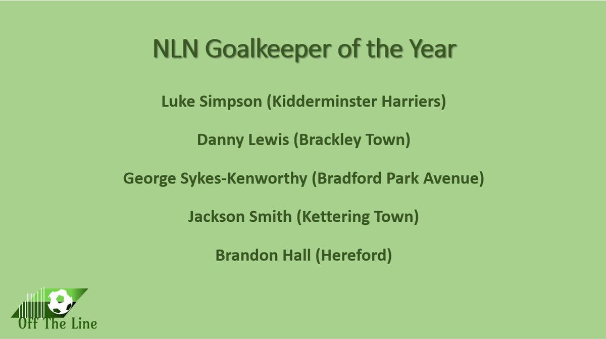 Off The Line Blog (@offthelineblog) on Twitter photo #NationalLeague North - Goalkeeper of the Year
<a href="/HerefordFC/">HerefordFC</a>
Follow the link below to vote for your winner - voting closes 15th May 2022.
tinyurl.com/2jkcbyhk #NationalLeague North - Goalkeeper of the Year
<a href="/HerefordFC/">HerefordFC</a>
Follow the link below to vote for your winner - voting closes 15th May 2022.
tinyurl.com/2jkcbyhk
