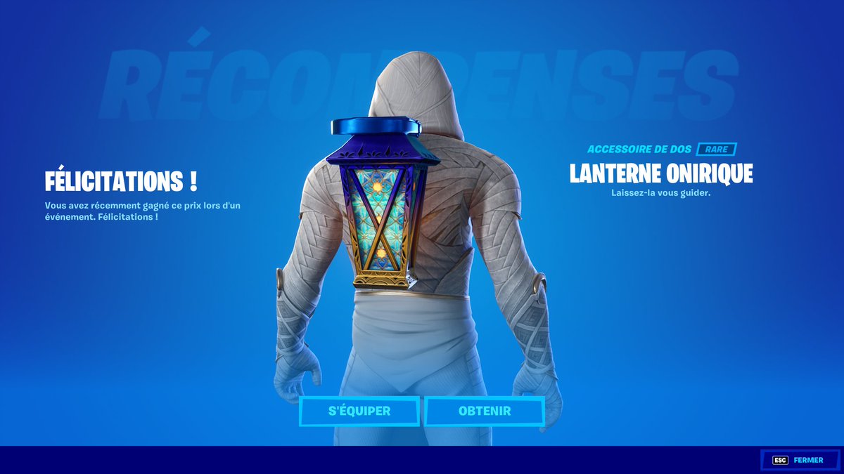 Jolan_YT's tweet photo. CETTE LANTERNE ONIRIQUE EST GRATUITE ! 🎁 (ÉPREUVE DES LANTERNES BONUS JOUR 2)
#Fortnite #ÉpreuveDesLanternes #LanterneOnirique #DreamLantern

➡️ https://t.co/KH1mFRswHF https://t.co/Mo9Qj9wcWF
