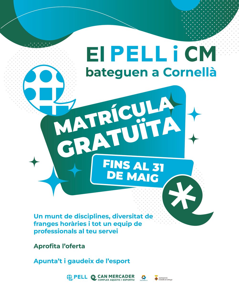 CANMERCADER's tweet photo. https://t.co/oNdSbXtpIf #parcesportiullobregat #complexcanmercader #bategaAcornella #cornella https://t.co/7cZeldboVA
