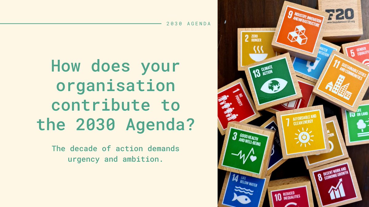 The @UN #financing for #sustainabledevelopment shows that #BridgingFinancingDivide is key for implementing the #Agenda2030.
👉bit.ly/FSDR2022
How to unlock the potential of #philanthropy for the #SDGs?

#Finance4Dev #SDGeneration #Sustainability
