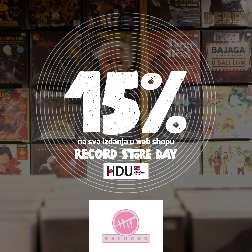 Pozivamo vas da 23.04. proslavite Dan prodavaonica ploča, uživate u dobroj glazbi i još boljem društvu, i da iskoristite odlične popuste u vama omiljenim prodavaonicama glazbe!

#danprodavaonicaploča #danprodavaonicaploca #RSD #RSD2022 #recordstoreday #RecordStoreDay2022