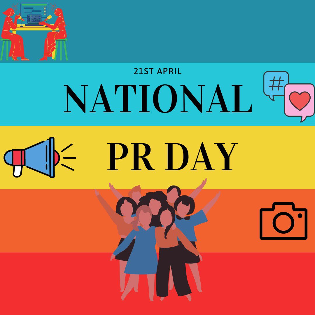 CommuniqueFilm's tweet photo. It’s National PR Day! Congratulating the entire #prfraternity on #nationalpublicrelationsday. Communique Film PR Wishes all the PR professionals for their immense contribution and powerful role it plays in bringing out the positive change in the industry. 
#communiquefilmpr https://t.co/Rg65uVKpkY