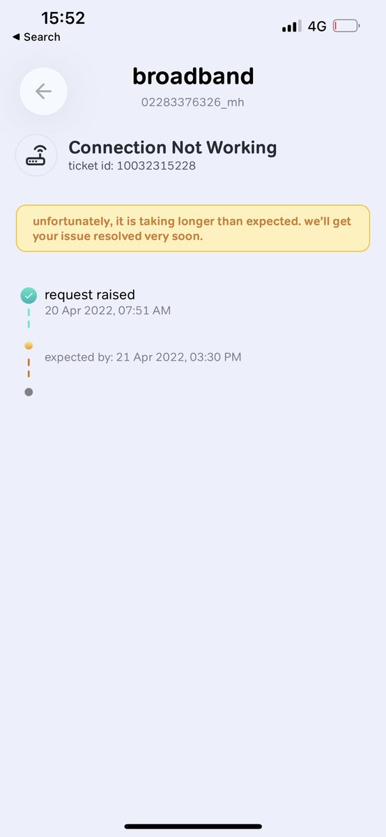 S_Jaisinghani14's tweet photo. @airtelindia @airtelnews the complaint is raised 2 days back but still no resolution The engineer Assigned to it isn’t replying and isn’t visiting my place because I have done an online complaint and didn’t call him to solve the issue  Request you to please take up the issue https://t.co/NyVkKqBL2m