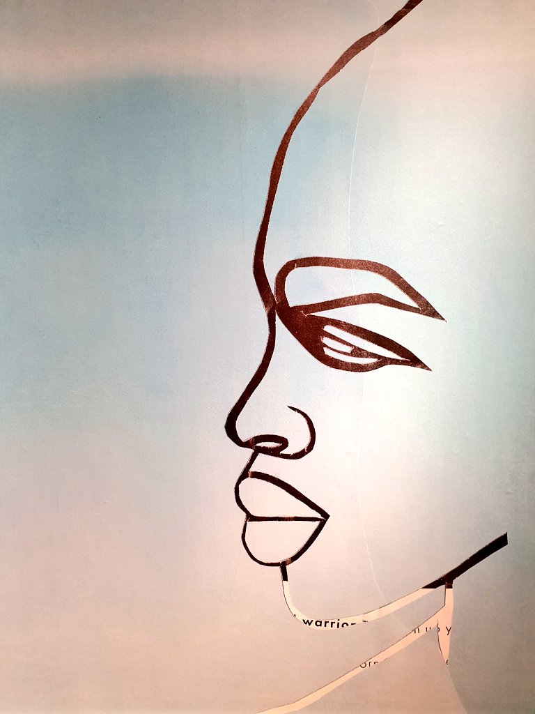 rachmarsden's tweet photo. My visit to @mac_birmingham #Birmingham last weekend for the opening of Sharon Walters solo exhibition 'Seeing Ourselves' in the #ArenaGallery. Her papercuts unapologetically celebrate and uplifted Black women to be seen and heard.

[1/4]

#SeeingOurselves https://t.co/Ibqnb5lN9f