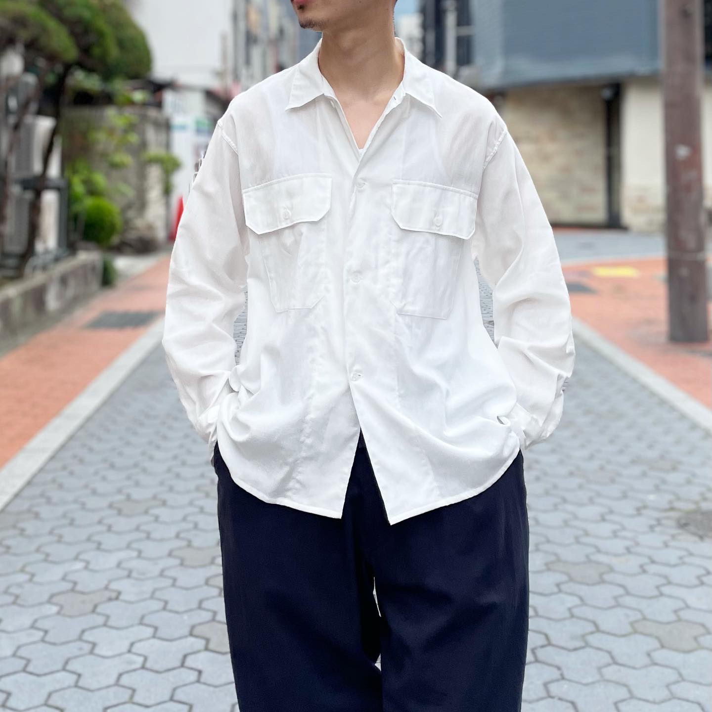 22SS COMOLI 空紡オックス C.P.Oシャツ | labiela.com