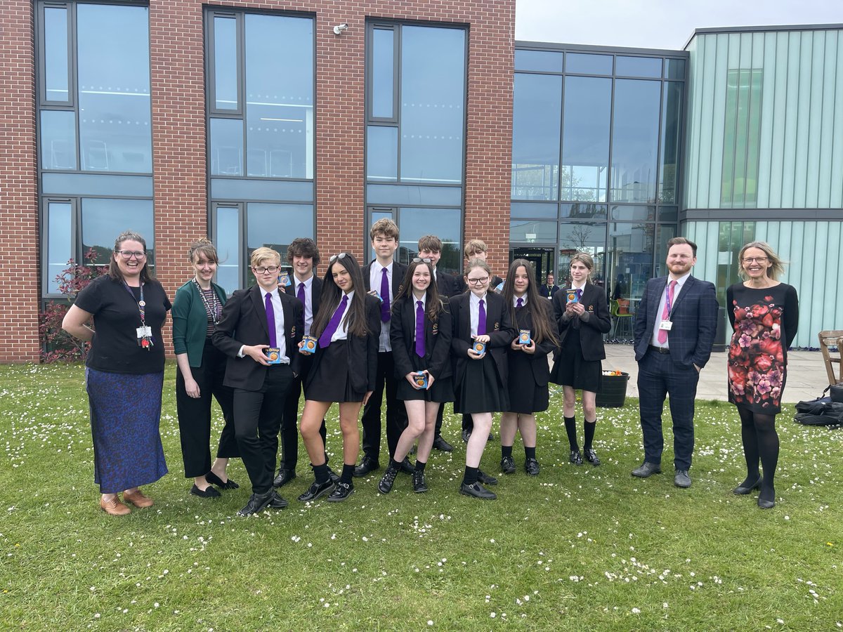crontoncoll's tweet photo. This week, we welcomed local schools to our Idea Centre for our ECO Classrooms #STEM Event!

It was great to see Year 9 pupils working alongside industry professionals to plan, design, and market a successful project.

A special congratulations to the winners @OATChadwick! https://t.co/BxjKJcB5k0