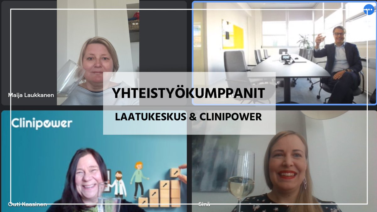 ExcellenceFi's tweet photo. Olemme solmineet kumppanuuden Clinipower Finlandin kanssa.💎Yhteistyössä  tuemme sosiaali- ja terveydenhuollon toimijoita mm. laadunhallintaan, liiketoimintaan ja lääkinnällisten laitteiden tuotekehitykseen ja käyttöönottoon liittyvissä kehitystarpeissa ja muutoksissa. 
#sote https://t.co/JZpR5r1Znu