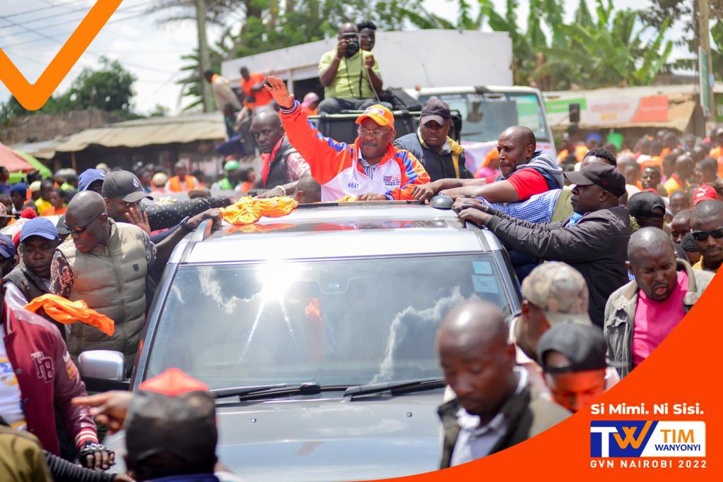 HonTimWanyonyi's tweet photo. The #SiMimiNiSisi movement is intact. The journey started 2 years ago. 
110 Days to go. Destination - City Hall. https://t.co/45ZD9Ti4Sm