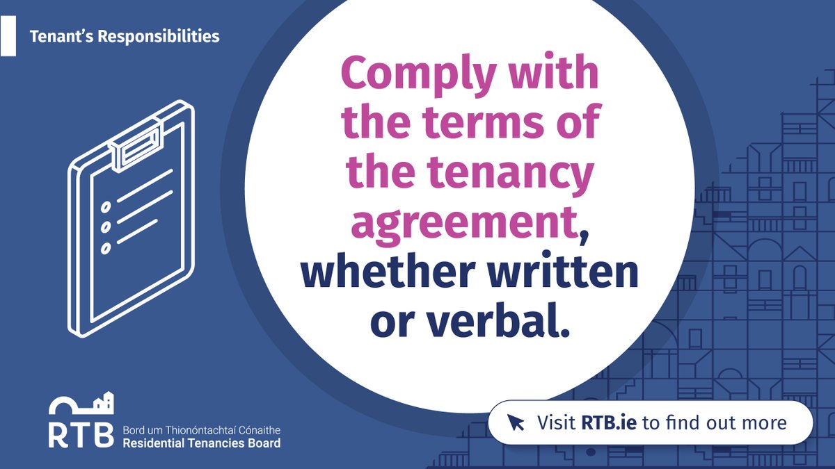RTBinfo's tweet photo. When renting or letting property, there are a certain number of landlord and tenant #responsabilities that must be adhered to. For more information, please visit our website: https://t.co/2pHDsNDCvj https://t.co/OufuSMvWr7