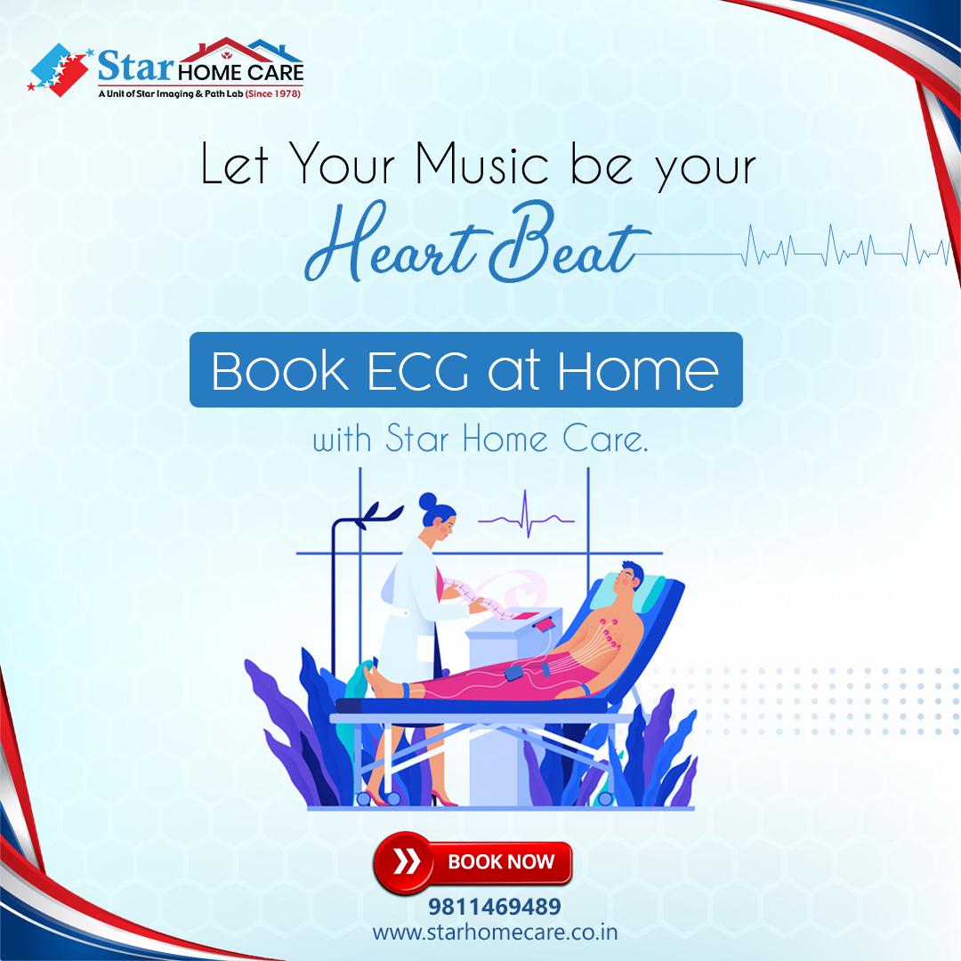 star_home_care's tweet photo. Are you experiencing Heart Heath issues like Chest Pain, Shortness of Breath, or Pressure in your Chest? Do Not Wait, Check Your Heart Health Immediately with advanced #ECGtestathomeservices by #StarHomeCare. Call us at +91-9811469489 or visit: https://t.co/0Aww8ZGgk0
#ecgathome. https://t.co/PvVIij5iSP