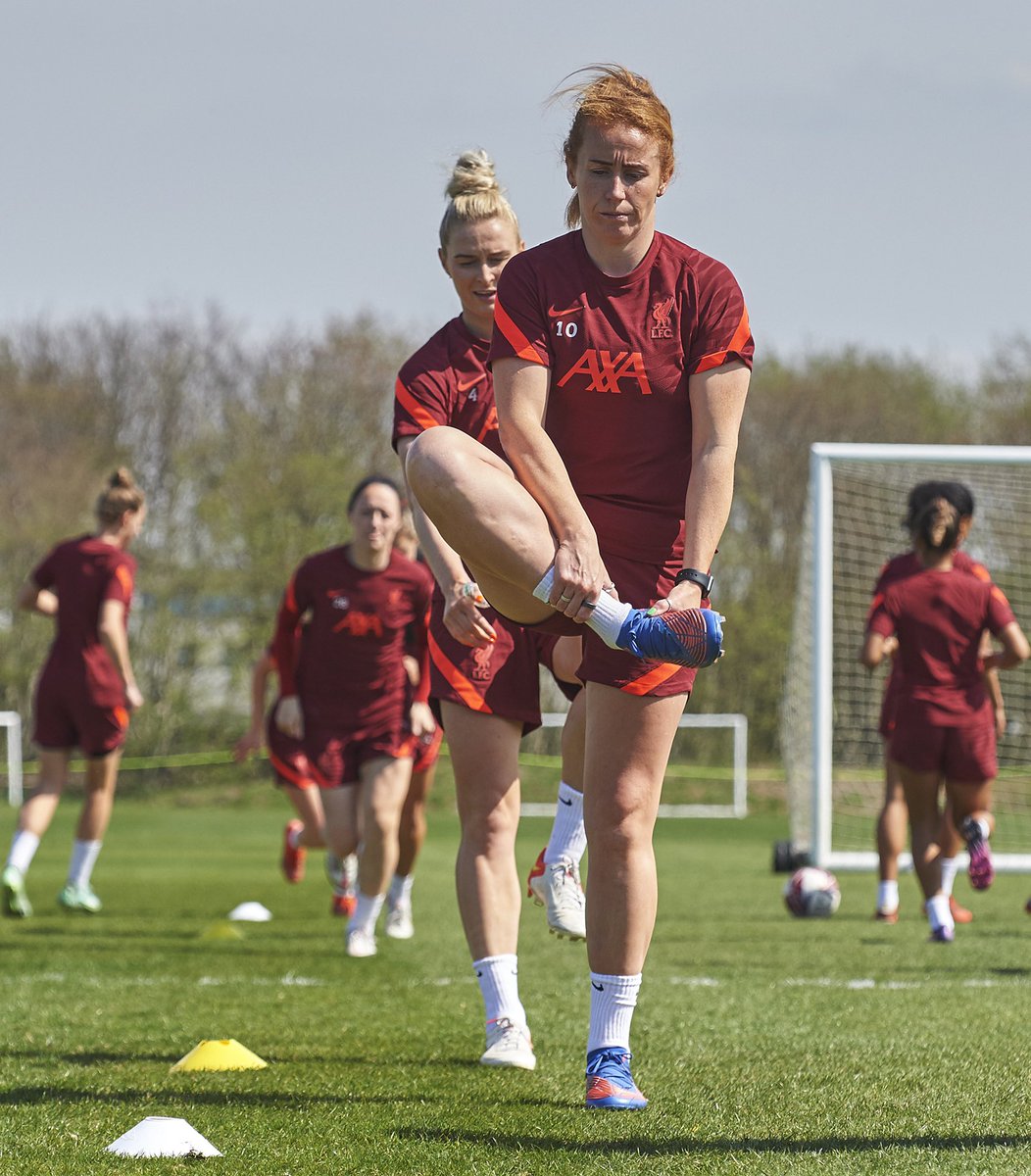 Anyone else still thinking about that ‘Mo’ celebration 🙏🏼😝🔴 @LiverpoolFCW #upthereds #goodtobeback #ynwa