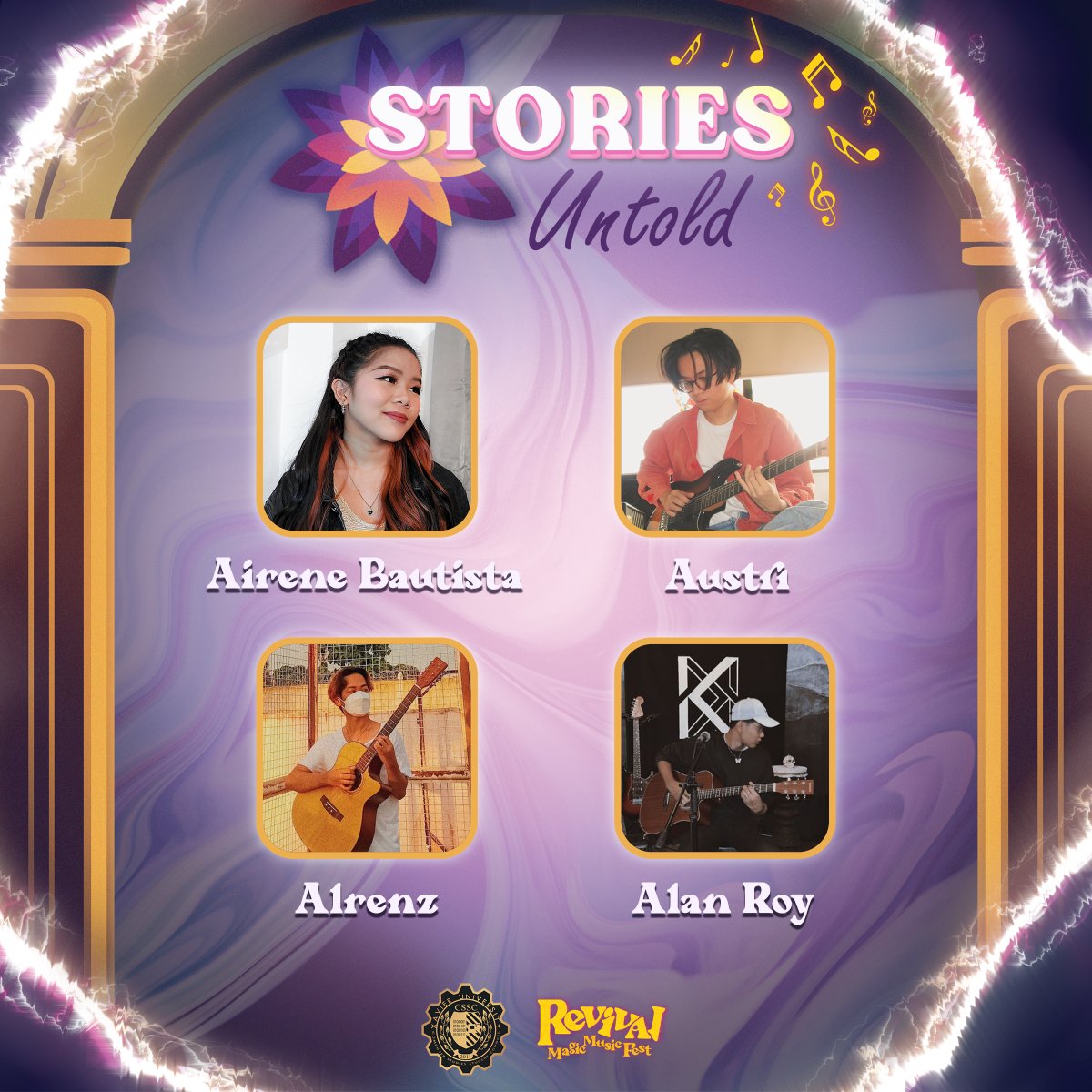 xucssc's tweet photo. The long wait is over! 

We present to you the Performers who will express their untold stories through music.

Stay tuned this April 29, 2022 @5pm on our FB live here on our Official College of Computer Studies Student Council Page

#CSSC💙
#Wizard🧙🧝‍♀️
#SaveTheDate https://t.co/TtRo5BZCMh