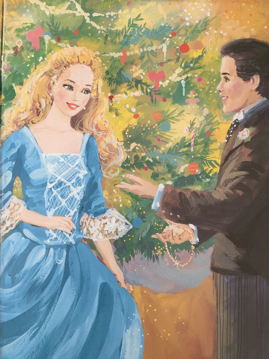 Barbie in the Nutcracker book illustrations ✨