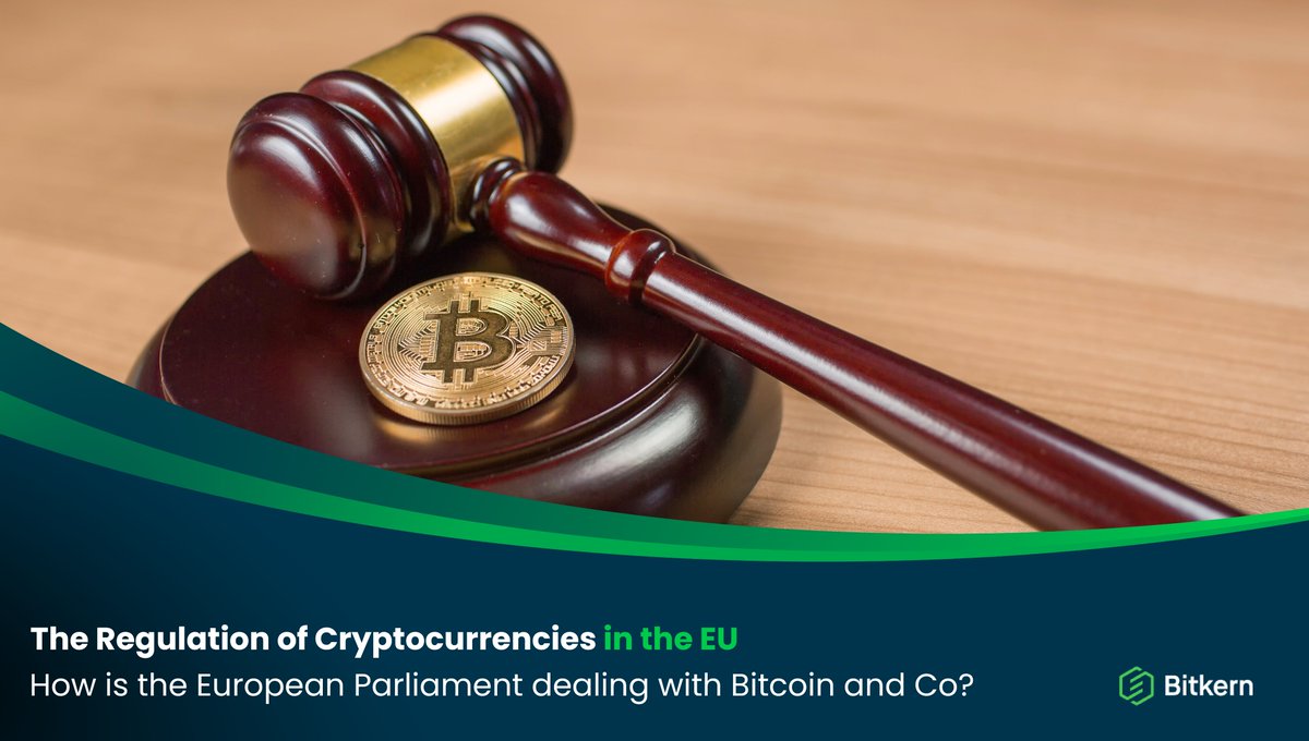 Where do we stand with the #regulation of #crypto in the #EU, what does it look like, and when will it be implemented?

These questions will be answered in our latest blog article. – Don’t miss it! 🤓

Link: bitkern.com/en/the-regulat…