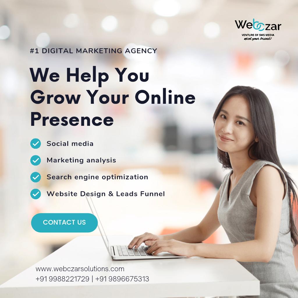 webczarsolution's tweet photo. Webczar  Solutions
.
#DigitalMarketing
☎Call Us at 9988221729,9896675313
Website: https://t.co/b3rC74gfVx
.
#bulkSMS #Business #Services #BulkEmailService #MarketingServices https://t.co/0QpUyG5nZf
