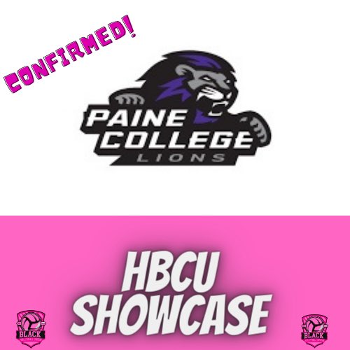 blackvbcircuit's tweet photo. 🏐Participating College🏐
⭐️Paine College
⭐️Augusta,GA
⭐️NCCAA
⭐️ Conference: NCCAA
⭐️Showcase: Dallas, Orlando
🖤💖🤍
#TheMainEvent
#melaninmagic
#fortheculture #securethebag #studentathletes #differentareacodes #exposureexplosion #volleyballvibes #supremeshowcase https://t.co/WoxIY9m3yK