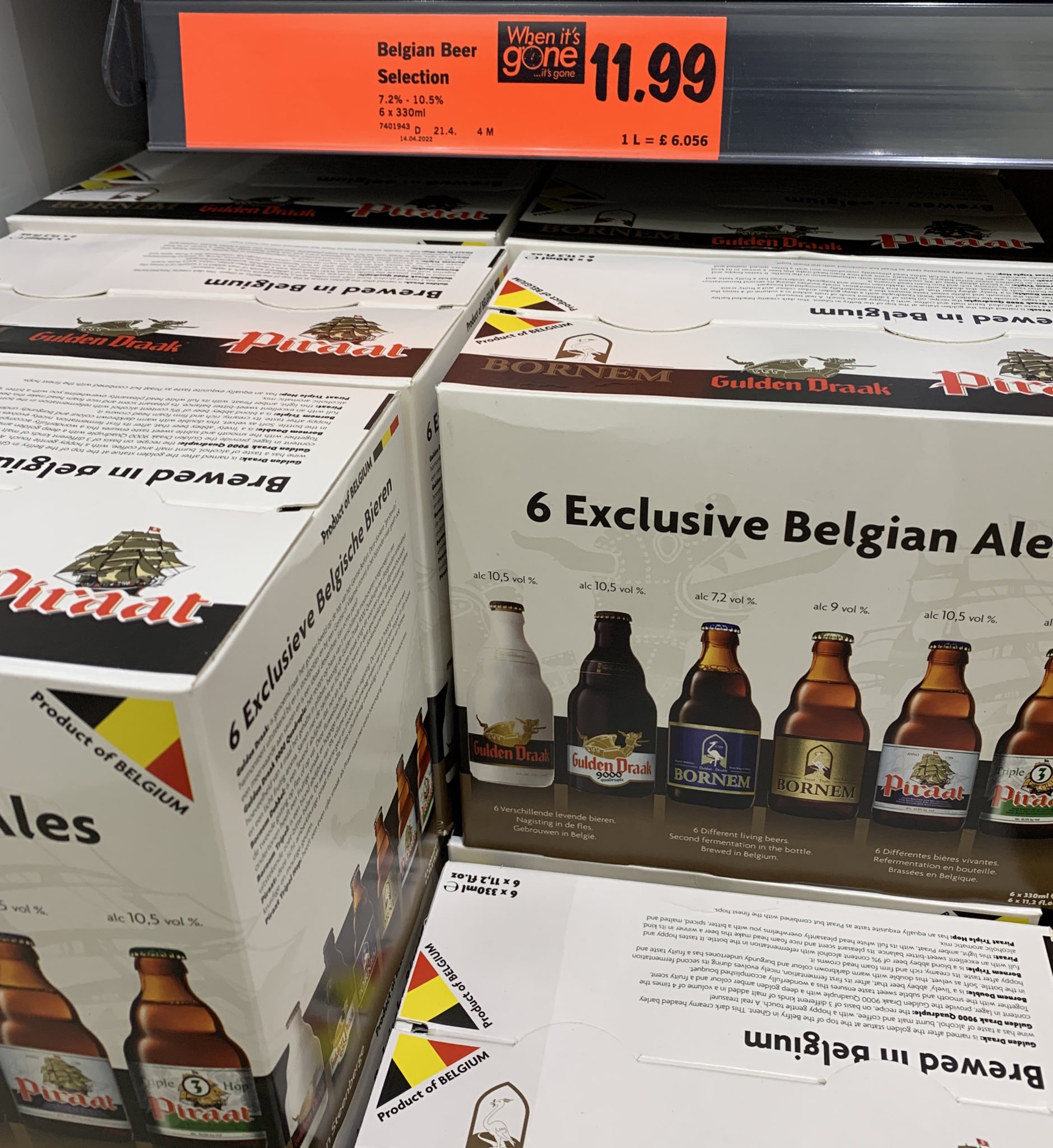Beer O’clock Show on Twitter "Happy Lidl Belgian Beer Box day folks 🇧🇪