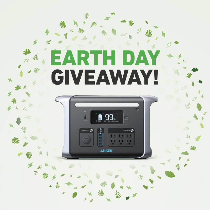 AnkerOfficial's tweet photo. When we realized our longest-lasting, most eco-friendly powerstation yet was launching around the same time as Earth Day, we knew we had to celebrate! 🎉

Hit the link below to enter our giveaway! 👀

#AnkerPowerHouse #powerstation #EarthDay