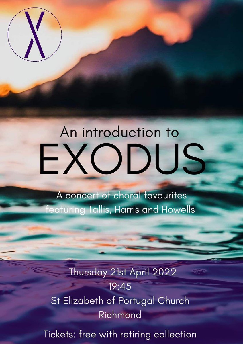TheSixteen's tweet photo. TONIGHT! @ensembleexodus - the latest ensemble from @GenesisSixteen perform their debut concert 💫 https://t.co/V398BAEVwO