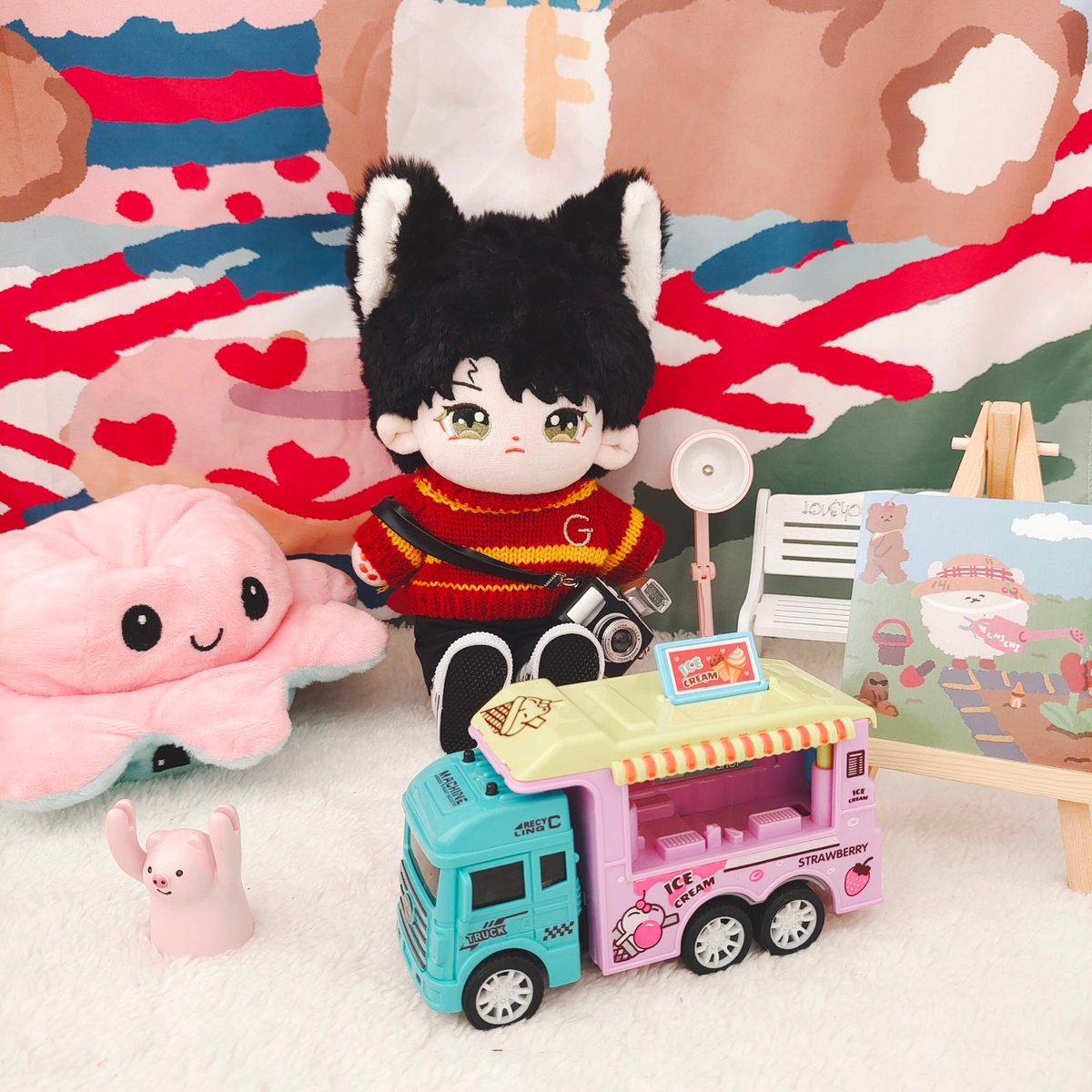 Here comes the protagonist😀#Harrypotter #Dolls #cottondoll