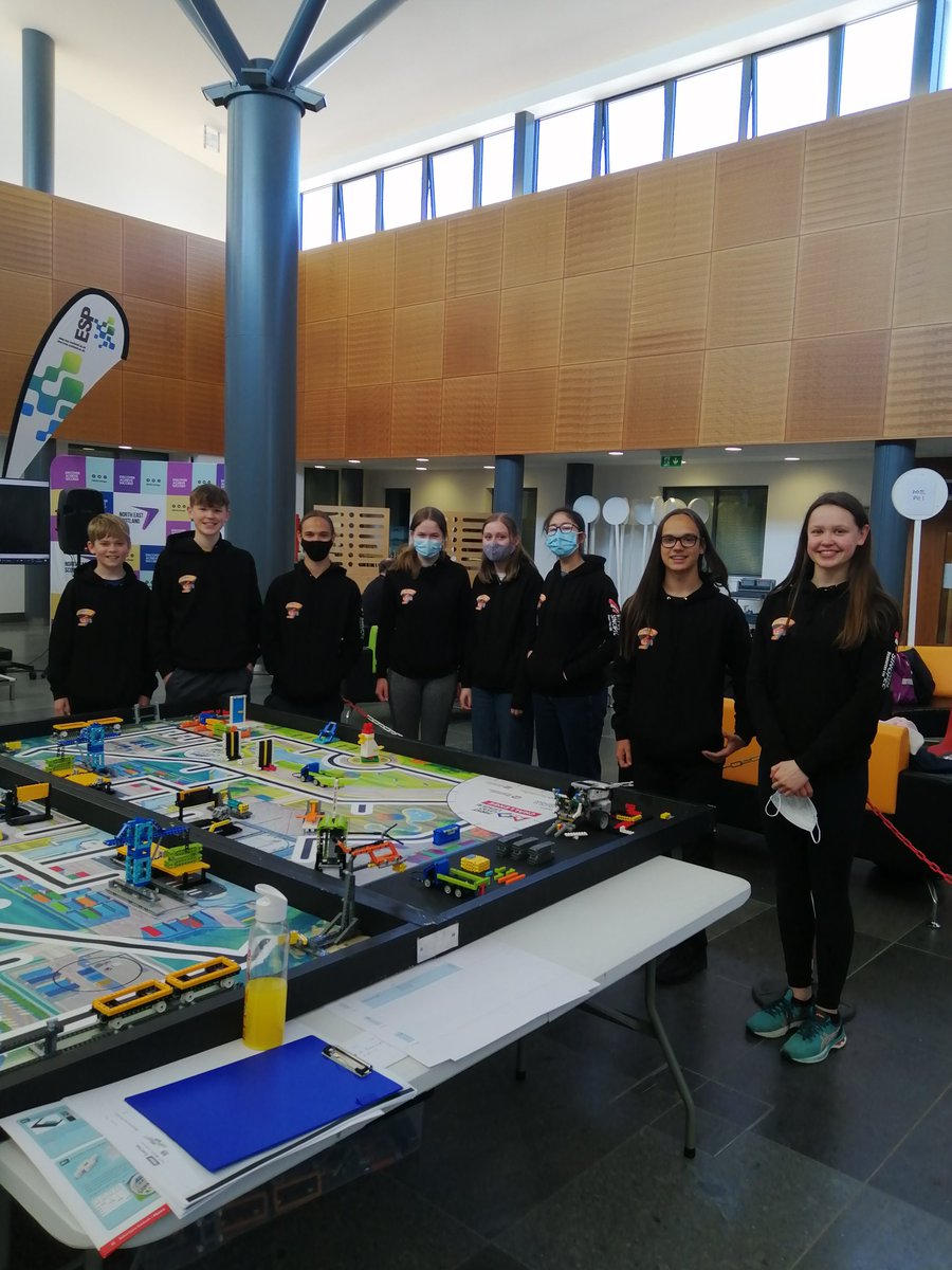NESCollege's tweet photo. The team from @MackieAcademy had a great run on the competition table! #FLLCargoConnect @FLLUK #ESP https://t.co/XEI7NuX16d