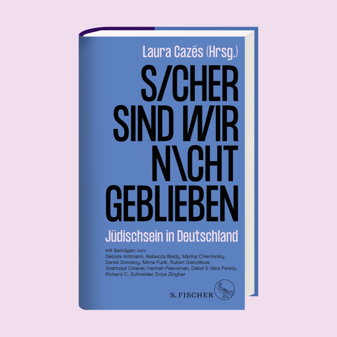 Was bedeutet es, heute in Deutschland jüdisch zu sein? 
Ich habe zwölf Autori:nnen gebeten ihre Sicht darauf aufzuschreiben. 
Wir werden immer noch zu häufig zu Objekten von Themen, die untrennbar verbunden sind mit dem Land, in dem wir leben.