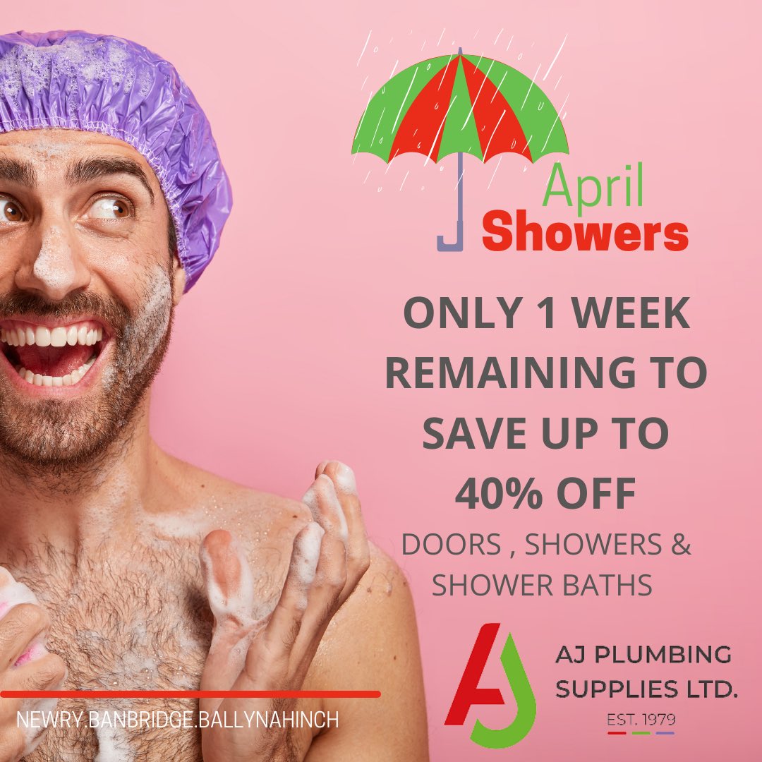 April Showers #sale #bathroominspo