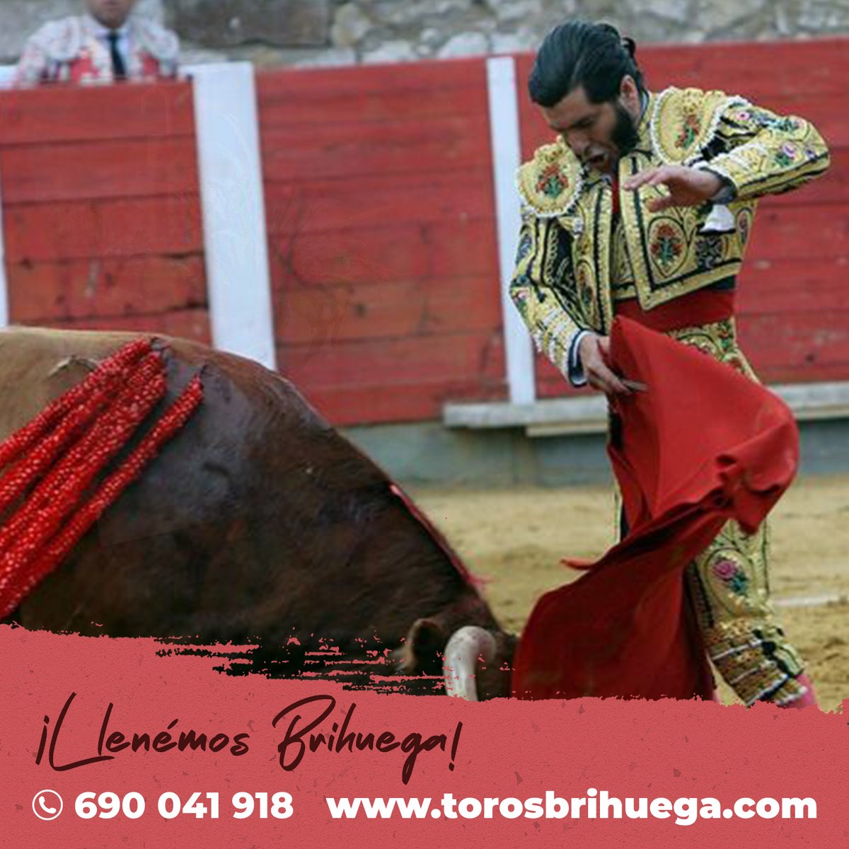 💥𝗠𝗼𝗿𝗮𝗻𝘁𝗲 𝗲𝘀𝘁𝗮𝗿𝗮́ 𝗲𝘀𝘁𝗲 𝘀𝗮́𝗯𝗮𝗱𝗼 𝗲𝗻 𝗕𝗿𝗶𝗵𝘂𝗲𝗴𝗮.

Vuelve arropado en el cartel con 𝗨𝗿𝗱𝗶𝗮𝗹𝗲𝘀 𝘆 𝗚𝗶𝗻𝗲́𝘀 𝗠𝗮𝗿𝗶́𝗻.

𝗧𝗨𝗦 𝗘𝗡𝗧𝗥𝗔𝗗𝗔𝗦:👇
🔗 bit.ly/torosbrihuega
👉 <a href="/VilladeBrihuega/">VilladeBrihuega</a> 

Así fue su última actuación en "La Muralla"..👇