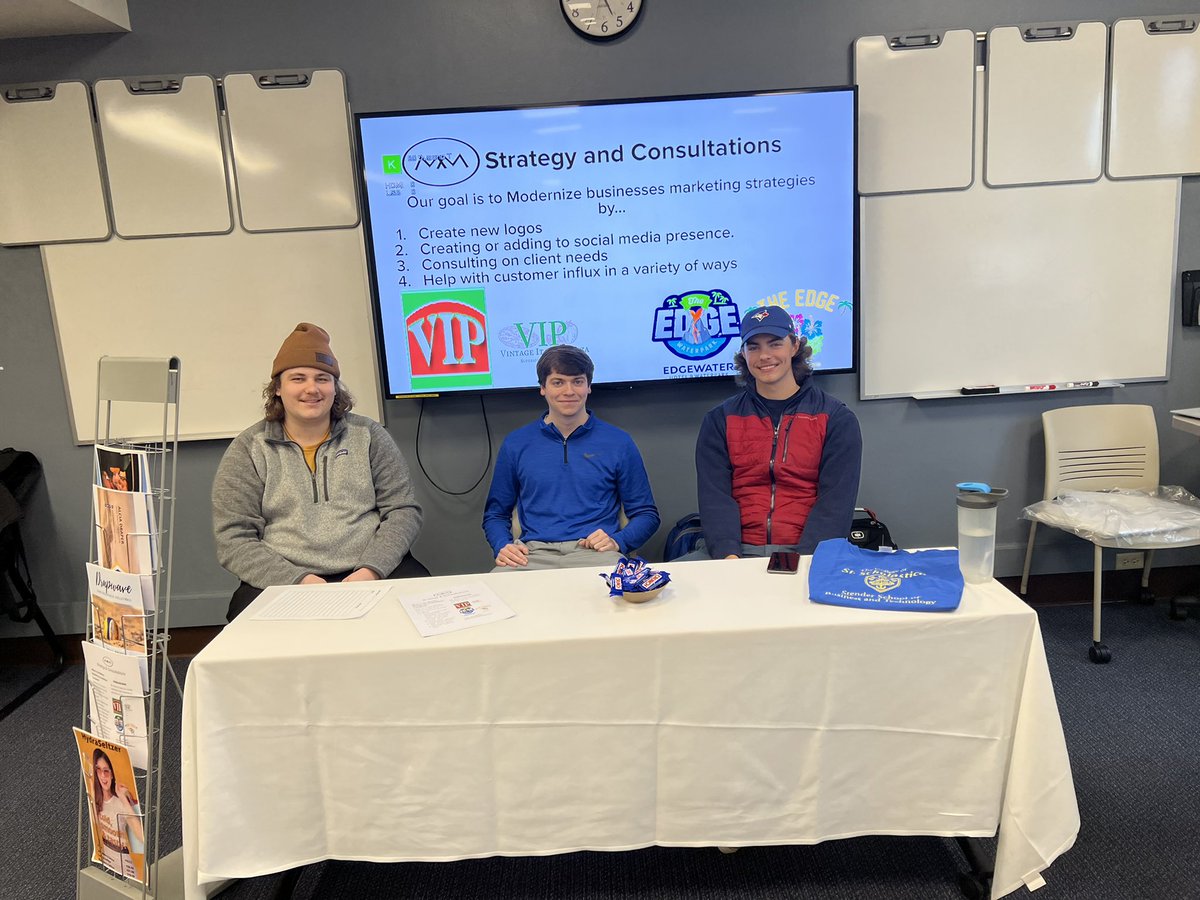 melissaagoodson's tweet photo. Yesterday’s @StScholastica @CSS_SBT Trade Show had a fun, positive vibe. Students loved the simulated work experience and were there to show it off to attendees. https://t.co/EZS0MjYwxc